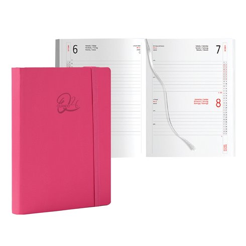 Agenda 26 Quando Femmena 12x17 Giorn. SDA Fuxia