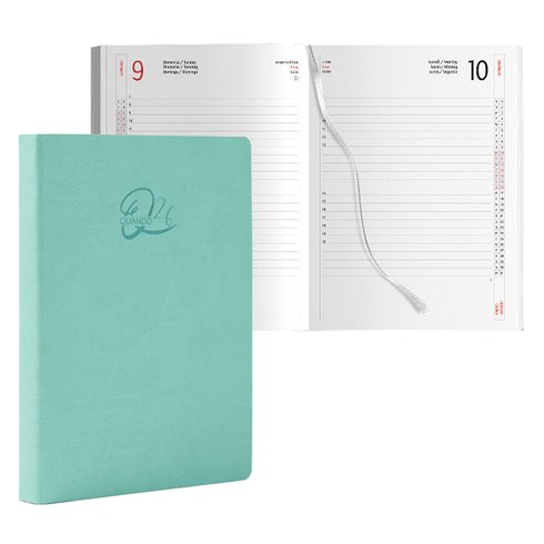 Agenda 26 Quando Femmena 15x21 Giorn. SDS Verde Berillo