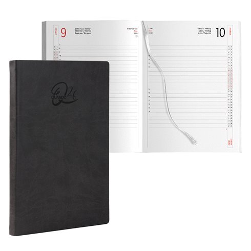 Agenda 26 Quando Femmena 17x24 Giorn. SDS Grigio Scuro