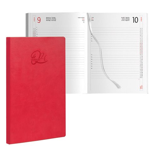 Agenda 26 Quando Femmena 17x24 Giorn. SDS Rosso