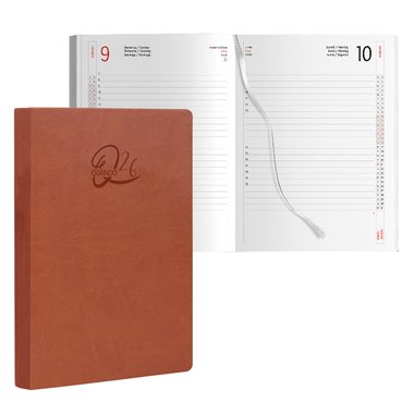 Agenda 26 Quando Femmena 15x21 Giorn. SDS Cuoio