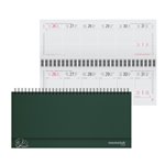 Agenda 26 Quando Alleria 29x15 Planning Settimanale Verde