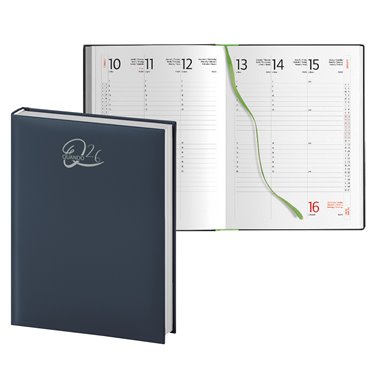Agenda 26 Quando Alleria 17x24 Settimanale Blu