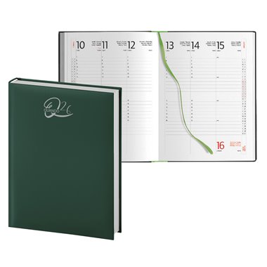 Agenda 26 Quando Alleria 17x24 Settimanale Verde
