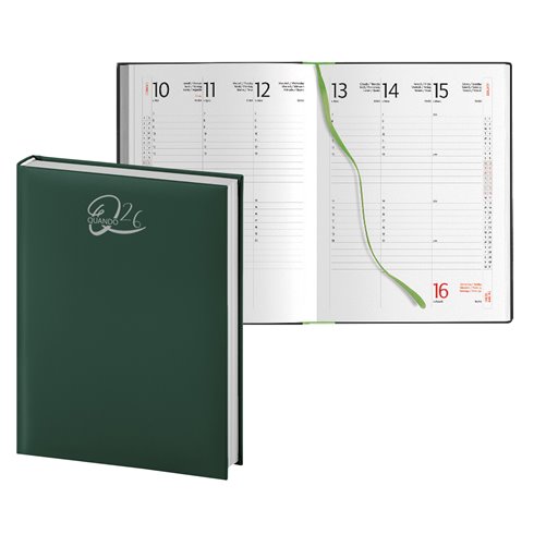 Agenda 26 Quando Alleria 17x24 Settimanale Verde