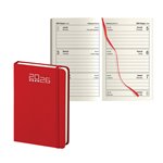 Agenda 26 Tascabile  9x15 PB546 Settimanale Rosso