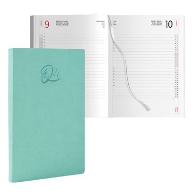 Agenda 26 Quando Femmena 17x24 Giorn. SDS Verde Berillo