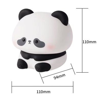 Lampada Silicone Olli Chibi Friends Panda