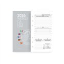 Agenda 26 Interni Organizer Settimanale Medium 9x17