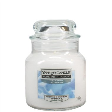 Yankee Candle Giara Piccola 100 gr. Soft Cotton