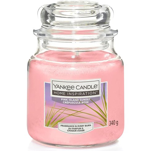 Yankee Candle Giara Media 340 gr.Pink Island Sunset