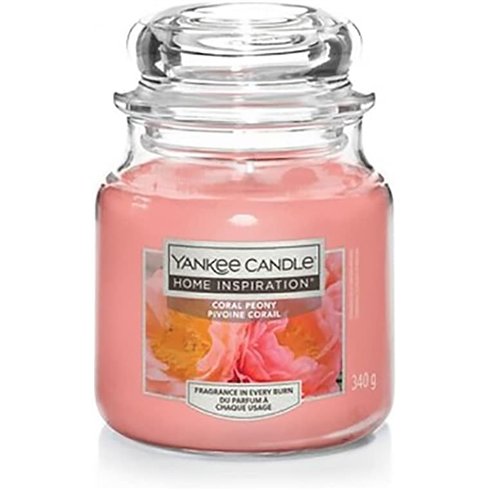 Yankee Candle Giara Media 340 gr.Coral Peony
