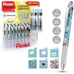 Pentel 00 Expo 0022378 Energel Kawaii 24 pz. + 24