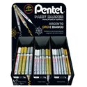 Pentel 00 Expo 0022043 Marker Amico Oro/Arg/Bia 72 pz.