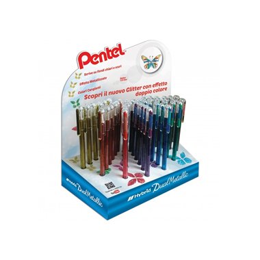 Pentel 00 Expo 0022054 Hybrid Dual Metallic 72 pz.