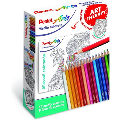 Pentel 00 Arts Kit 0100982  24 Pastelli + Libro