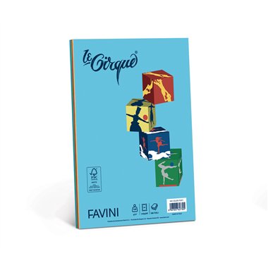 Carta Le Cirque gr. 80 Col. Forti A4 100 ff  Assort. 5 Col.