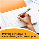 Penne Bic 4 Colori Shine (Oro Rosso Argento) 12 pz.