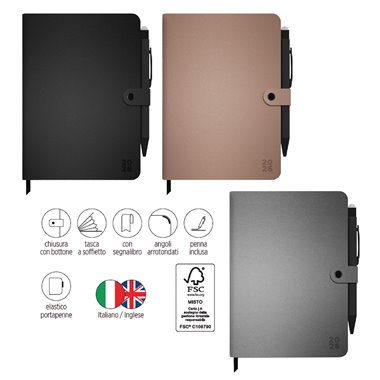 Agenda 26 Cartomania Elegant Giornaliera 12x18