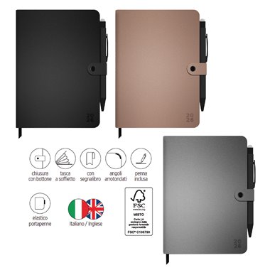 Agenda 26 Cartomania Elegant Settimanale  9x13