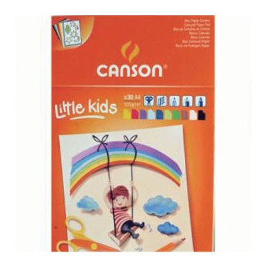 Blocchi Canson Kids Colorati 30 ff 120 gr. A4