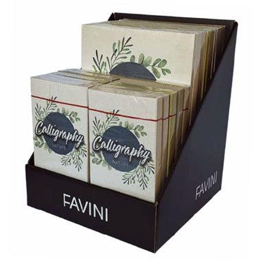 Expo da banco completo Calligraphy nature 10+10 Favini 20 pz.