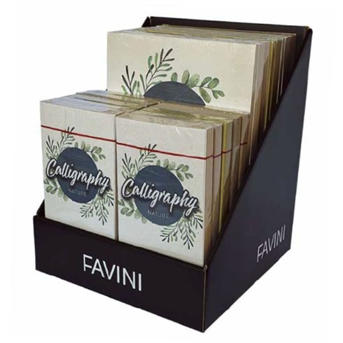 Expo da banco completo Calligraphy nature 10+10 Favini 20 pz.