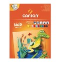 Blocchi Canson Kids Colorati 10 ff 185 gr. 24x33