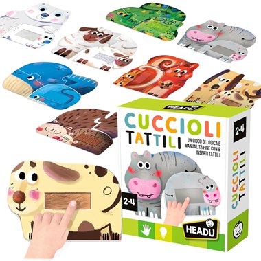 Headu 25 Cuccioli Tattili Montessori