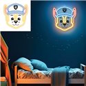 Lampada Neon Led Paw Patrol Plexi Chase OW-130346 40x40