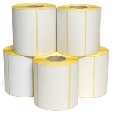 Rotolo Etichette Adesive Carta Vellum 50x40xf40 1000 Pz