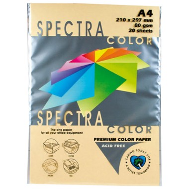 Carta Color Paperline Ivory gr.80 A4 20 ff