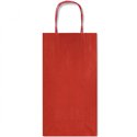 Shopper per bottiglia Sadoch Monocolore Dark Rosso 14x8x39 25 pz.