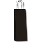 Shopper per bottiglia Sadoch Monocolore Dark Nero 14x8x39 25 pz.