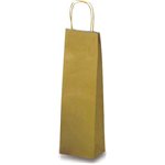 Shopper per bottiglia Sadoch Monocolore Dark Oro 14x8x39 25 pz.