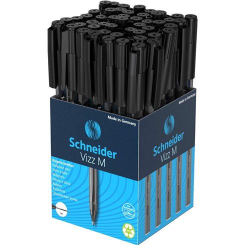 Penne Schneider Vizz M Nero 50 pz.