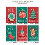 Cecami Natale 25 Biglietti mini NA50161BN
