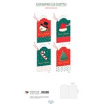 Cecami Natale 25 Chiudipacco doppi NA50196CP