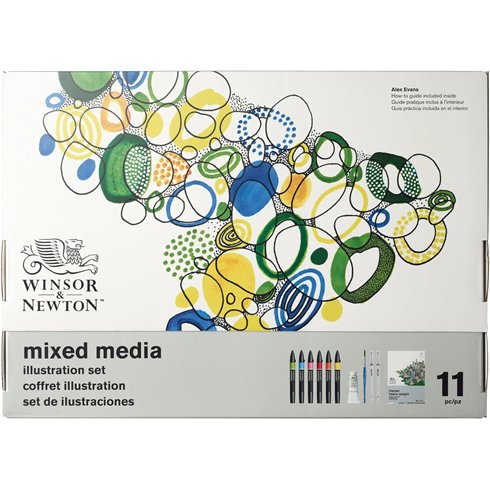 W&N Confezione mixed media Illustrazione 0290180