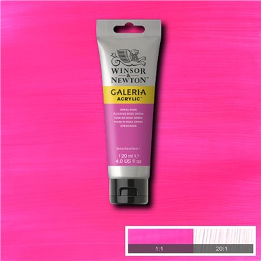 W&N Acrilico Galeria 120 ml Rosa Opera 448
