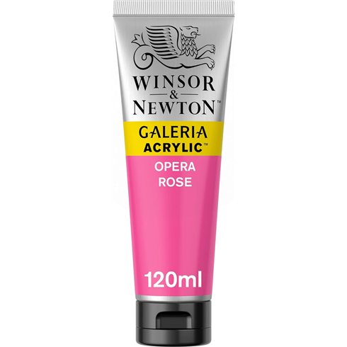 W&N Acrilico Galeria 120 ml Rosa Opera 448