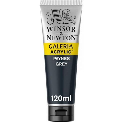 W&N Acrilico Galeria 120 ml Grigio Payne 465