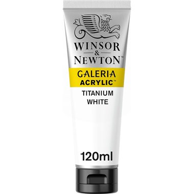 W&N Acrilico Galeria 120 ml Bianco di Titanio 644