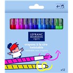 Pastelli a cera LB Crayon Twist a 12 3013619