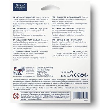 LB Education Tempera 5 tubi + Pennello