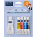 LB Education Tempera 5 tubi + Pennello