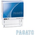 Timbri Colop PR 20 con Testo PAGATO
