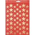 Cecami Natale 25 Adesivi Stelle piccole oro NA50047SO