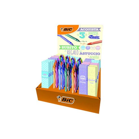 Bic Gelocity Quick Dry Expo 98 pz. + 34 astucci (Fine Stock)