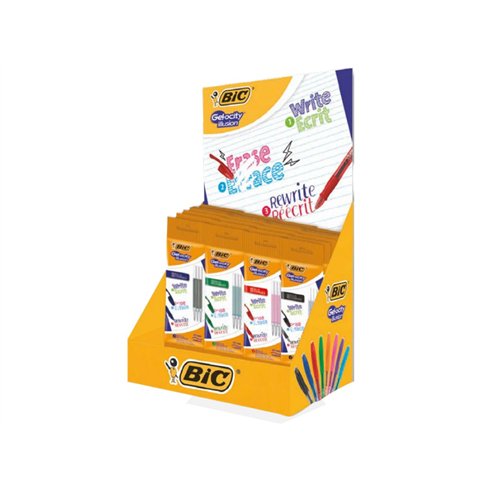 Bic Refill Gel-ocity Illusion 30 bl 3 pz.assortiti (Fine Stock)